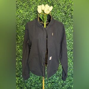 Carhartt Black Zip-Up Jacket